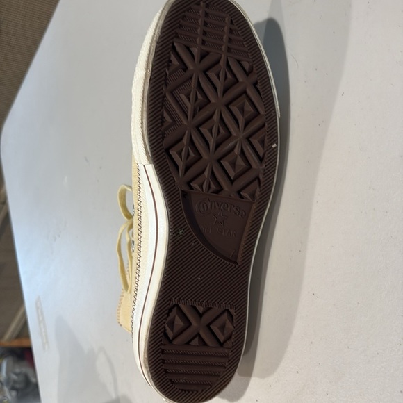 Converse Women's Chuck Taylor All Star Lift Platinum Sneakers, yellow, Size 9 - Picture 7 of 14